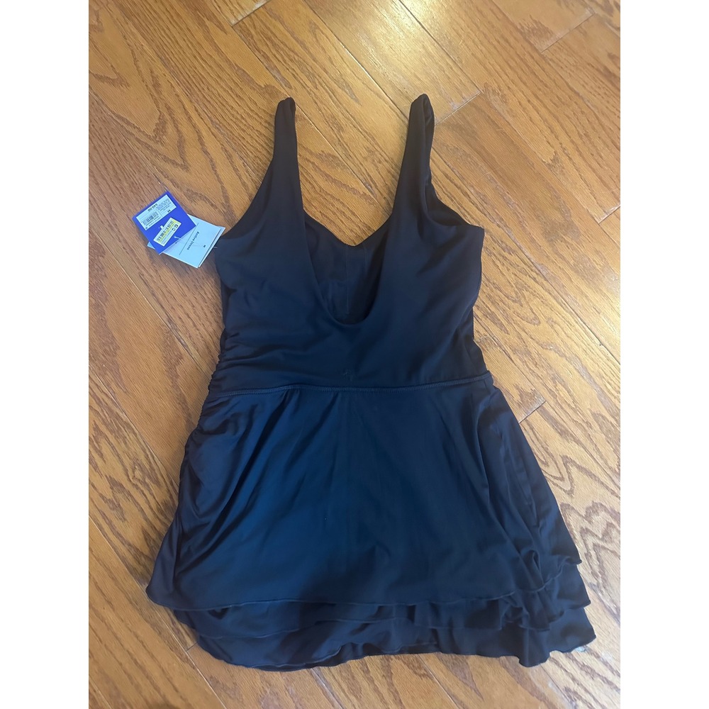 Classic Black Layered Tank Dress - Picture 7 of 10